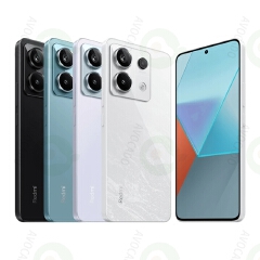 Refurbished Phones XIAOMI Redmi Note 13 Pro 12GB RAM 120Hz OLED 256GB Storage Dual SIM 5G Network Snapdragon 7s Gen 2 200MP Camera Underdisplay Fingerprint Unlock Android 13 Smart Phones