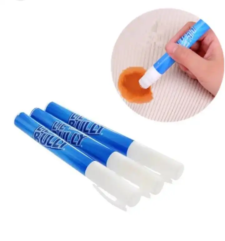 Quick stain remover decontamination pen