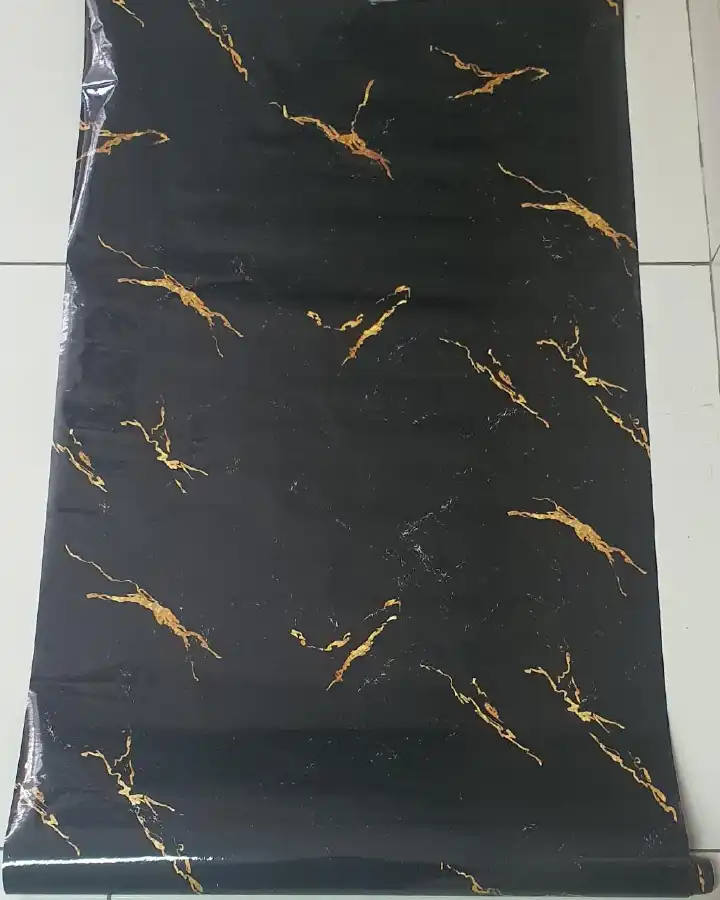 Table/wall contact paper Self adhesive marble  profile vinyl contact paper