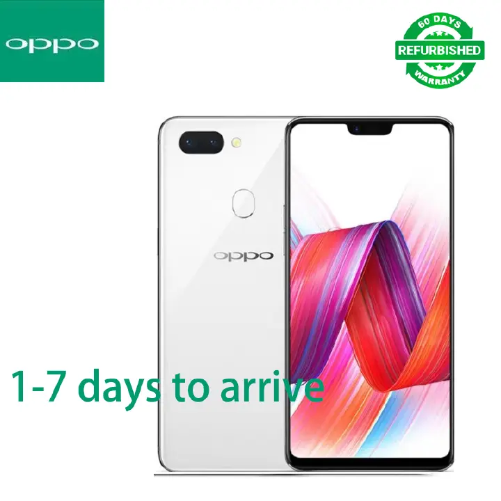 Refurbished mobile phone oppo R15 smart phone 128GB + 6GB 6.2 inch  2G / 3G / 4G LTE Dual SIM card 3450mAh 16mp + 20MP + 5MP