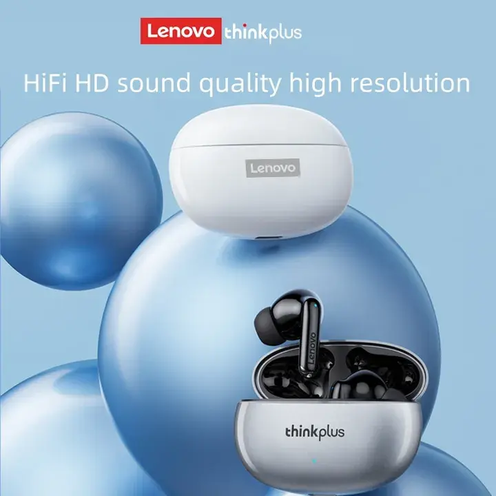 Lenovo Thinkplus XT88 Earpods Bluetooth Earphones TWS Wireless Earphone Bluetooth 5.3 Dual Stereo Noise Reduction Bass Touch Control Long Standby headset