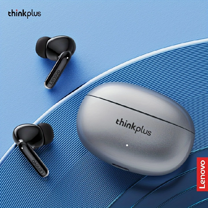 Lenovo Thinkplus XT88 Earpods Bluetooth Earphones TWS Wireless Earphone Bluetooth 5.3 Dual Stereo Noise Reduction Bass Touch Control Long Standby headset