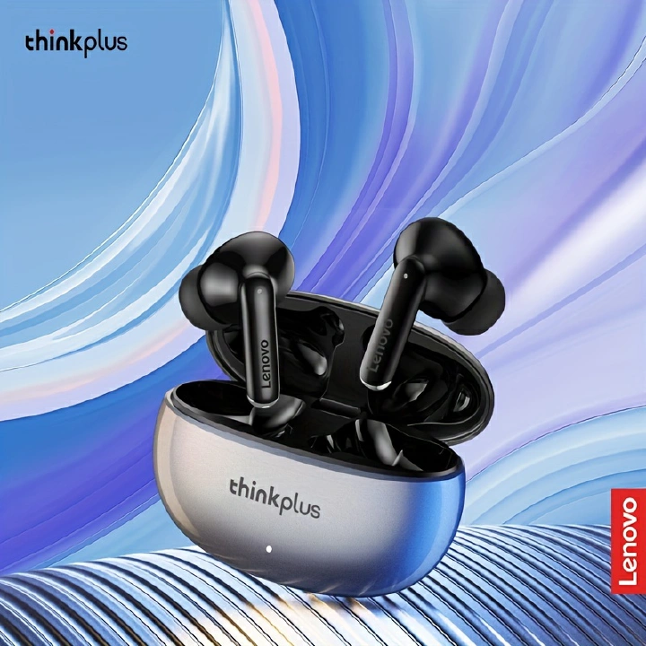 Lenovo Thinkplus XT88 Earpods Bluetooth Earphones TWS Wireless Earphone Bluetooth 5.3 Dual Stereo Noise Reduction Bass Touch Control Long Standby headset