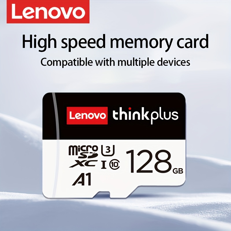 Lenovo Thinkplus 128GB High Speed TF Card Micro SD Card Memory Cards Class 10 Card  Memory Card For Camera Smartphones Adapter Android Phones