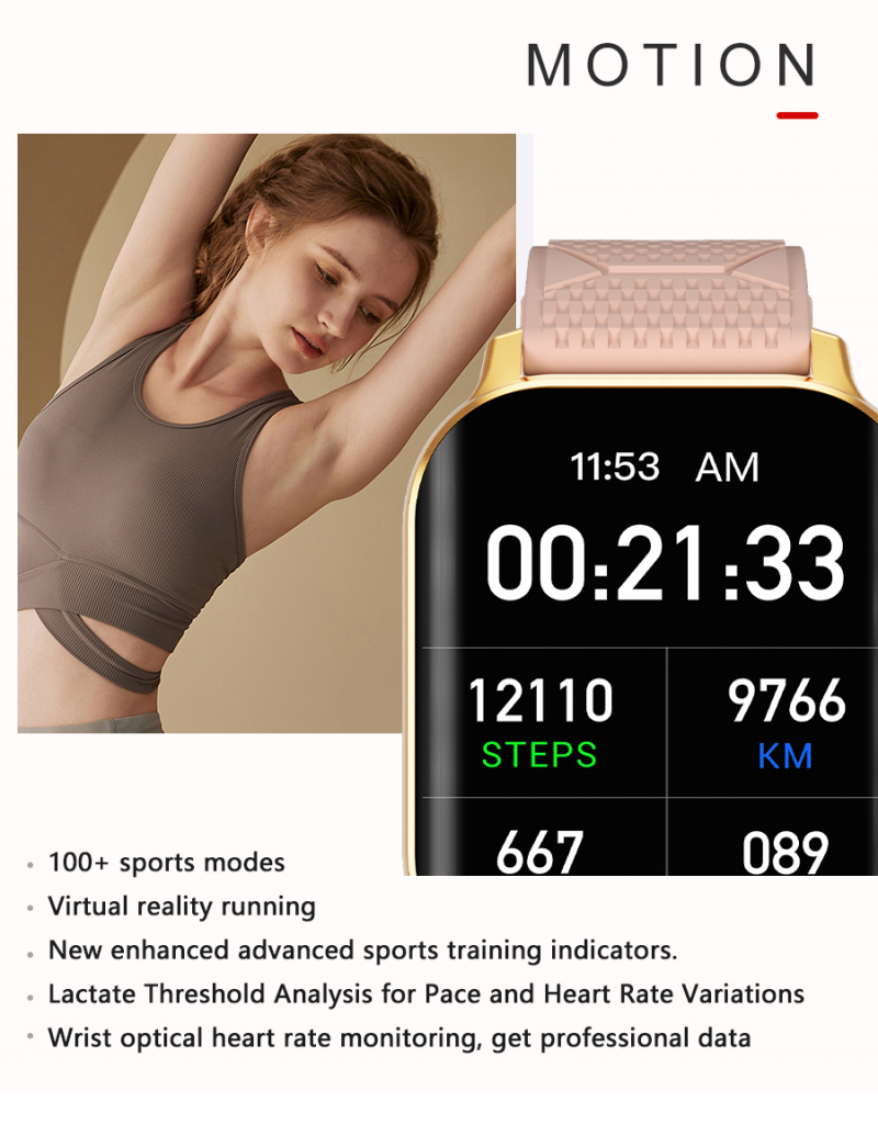 Smartwatches F12 2.02" Smart Watches Sport Touch Curved Screen Blood Glucose Heart Rate Blood Pressure Monitoring Bluetooth Talking Smartwatch Men Women for ANDROID