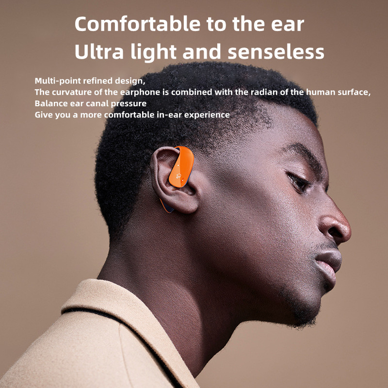 New T22 TWS Bone Conduction Man Women Sleeping Wireless Headphones Music Sport Earphone Bluetooth with Mic Headset Girl Gift