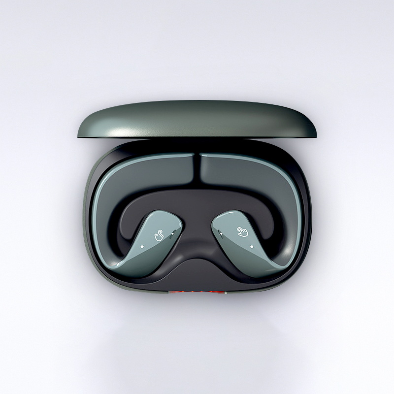 New T22 TWS Bone Conduction Man Women Sleeping Wireless Headphones Music Sport Earphone Bluetooth with Mic Headset Girl Gift