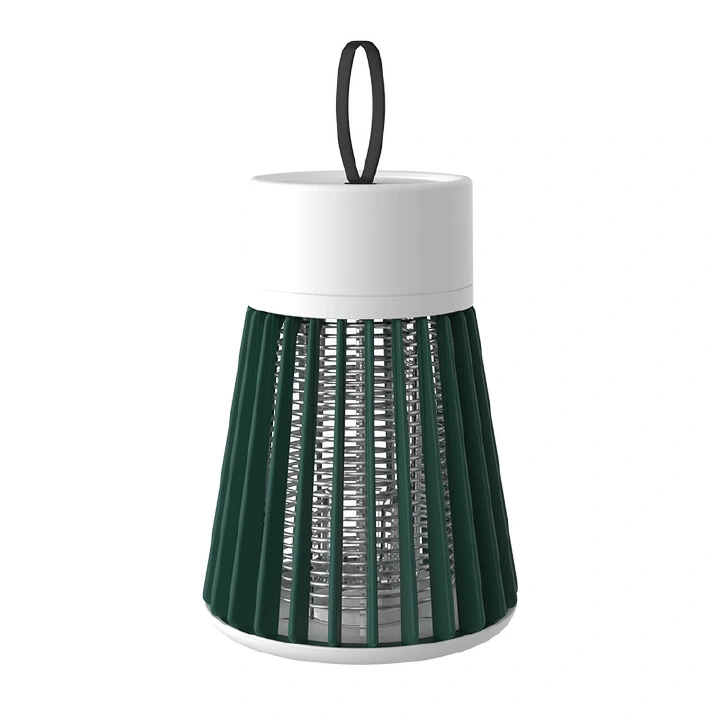 Rechargeable Mosquito Killer Indoor Electric Fly Trap with Light & Hanging Loop USB Killing Lamp Portable LED, 3.4x3.4x4.9 IN /8.7x8.7x12.5 CM