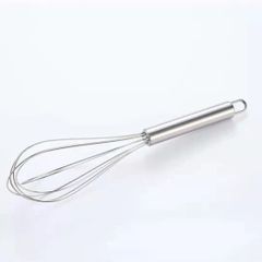 1pc 12 inch Stainless Steel Balloon Whisk Satin Finish Mini Whisks Stainless Steel  Small Whisk 2 Pieces for Whisking Beating Blending Ingredients Mixing Sauces 12 inch Silver