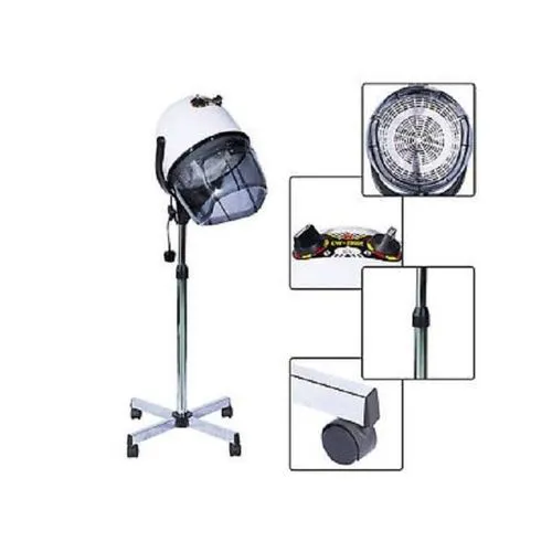 Ceriotti Equator Floor Stand Hood Hair Dryer Black/whiteProfessional salon grade hair dryer. Clever fresh air system. Hood with visor. Automatic timer from 5 to 60 mins. Thermostat control 20° to 70°.