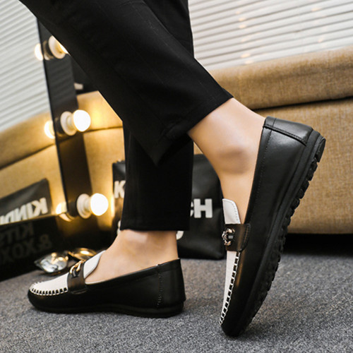 （Choose one size larger）2023MENS shoes flats shoes for mens shoes loafers shoes mens shoes loafers  shoes casual shoes white and black