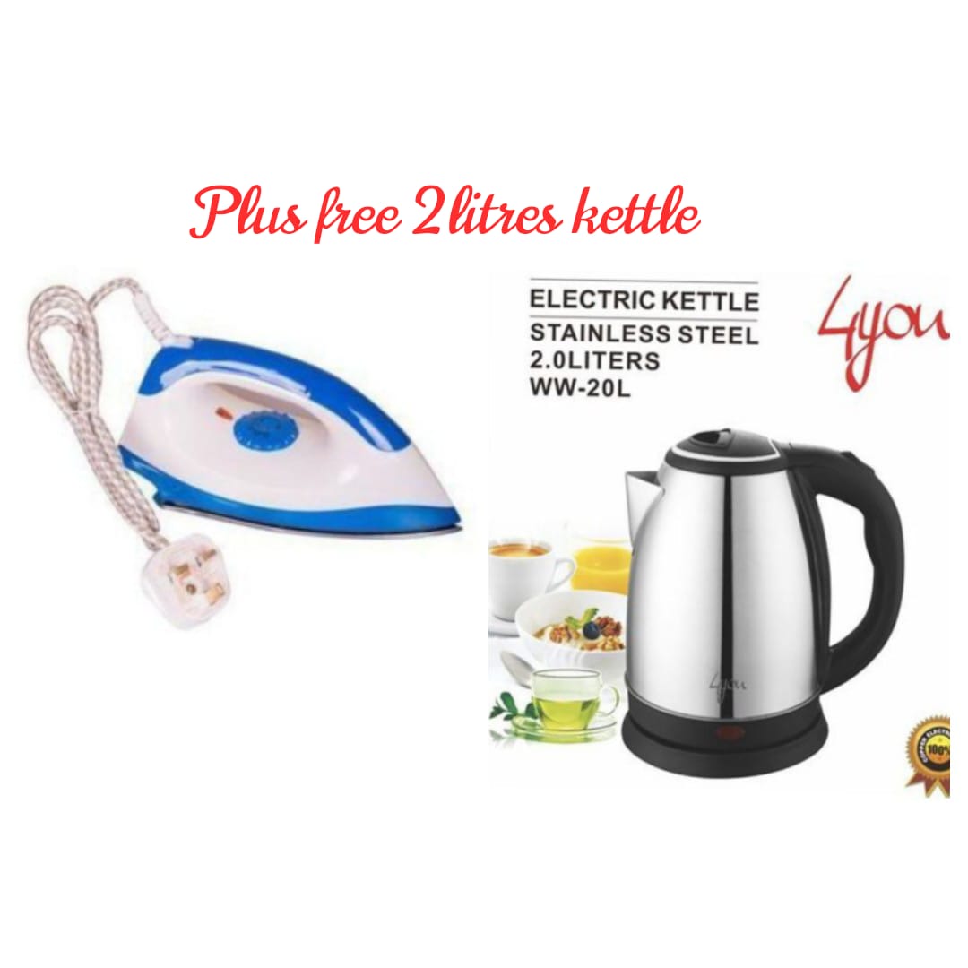 ailyons dry Iron Box Plus Free Kettle