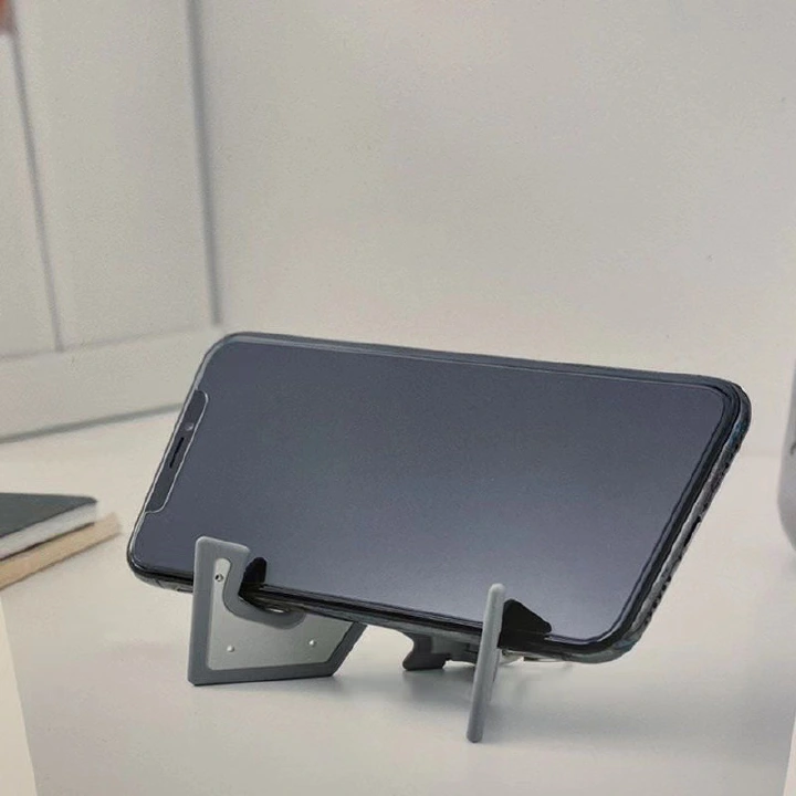 Mobile Phone Holder Multifunctional Convenient Mini Travel Lazy Phone Stand Foldable Desktop Learning Tablet Support Stand Phone Stand Key Chain