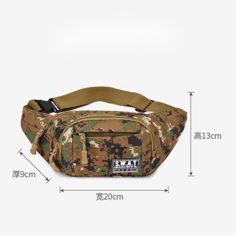 handbags  Waist Packs Men'S Fanny Pack Mobile Phone Bag Multi-Functional Sports Leisure Outdoor Camo One-Shoulder Cross Chest Bag