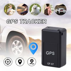 Mini GF-07 GPS Car Tracker Real Time Tracking Anti-Theft Anti-lost Locator Strong Magnetic Mount SIM Message Positioner Black Black