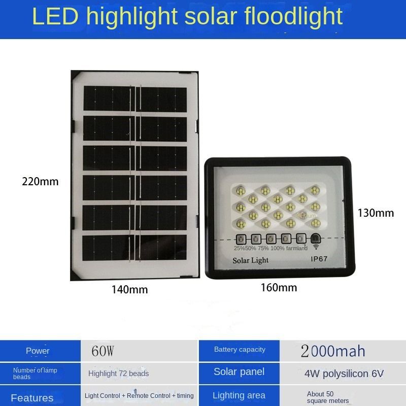 Flood & Security Lights Simple Personality All Over The Star Photovoltaic Light Solar Street Light Garden Light Solar Indoor Light Outdoor