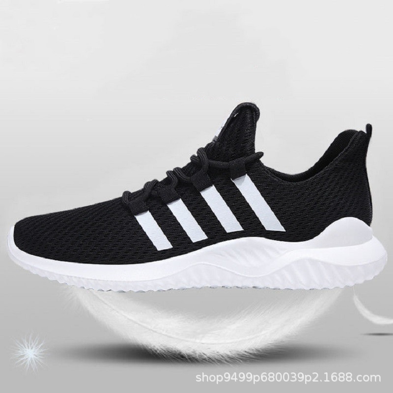 Men's Vulcanize Shoes Breathable Casual Sneakers Shallow Soft Bottom Lace-up  Athletic Trendy Mesh Running Walking Shoes