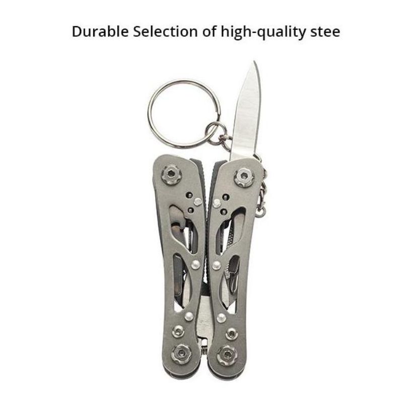 Safety & Survival Outdoor Stainless Steel Folding Portable Multi-Function Pliers Screwdriver Combination Of Small Multi-Purpose Pliers Small Tool