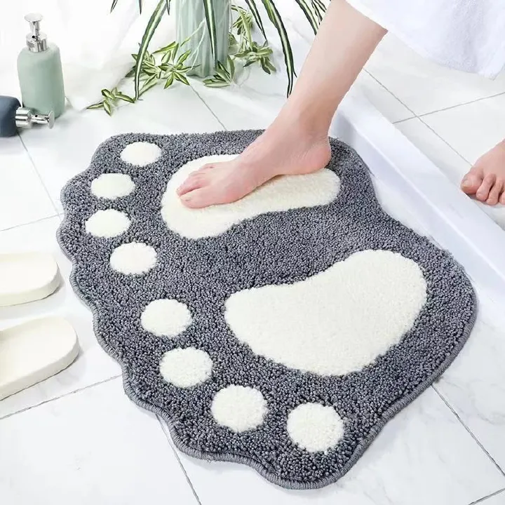 Door Mat Super Soft Fiber Entry Door Floor Stairs Corridor Bathroom Toilet Non-Slip Mat