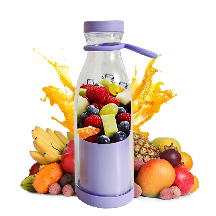 Portable Simple Personality Blender Usb Charging Fresh Juicer 6 Blades