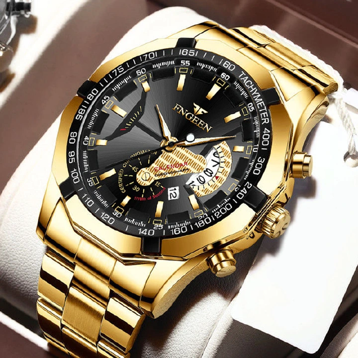 Men's Watch Fashion Casual Military Quartz Sport Watch All Steel Waterproof