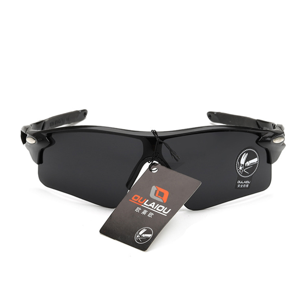 2PCS Polarized Night Driving Glasses For Men Anti Glare Safety HD Night Vision Square Eyewears