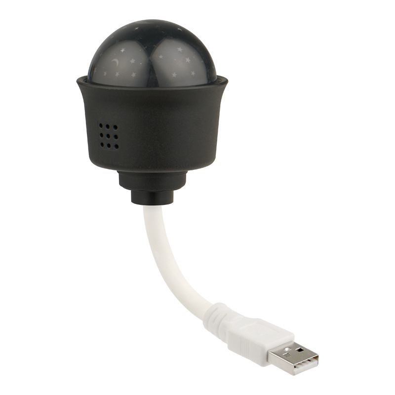 LED Small Starry Sky Atmosphere Night Light Projection RGB Disco Lamps Ball Small Portable USB Power Supply Remote Control Lighting Changes KTV Bar Home Entertainment