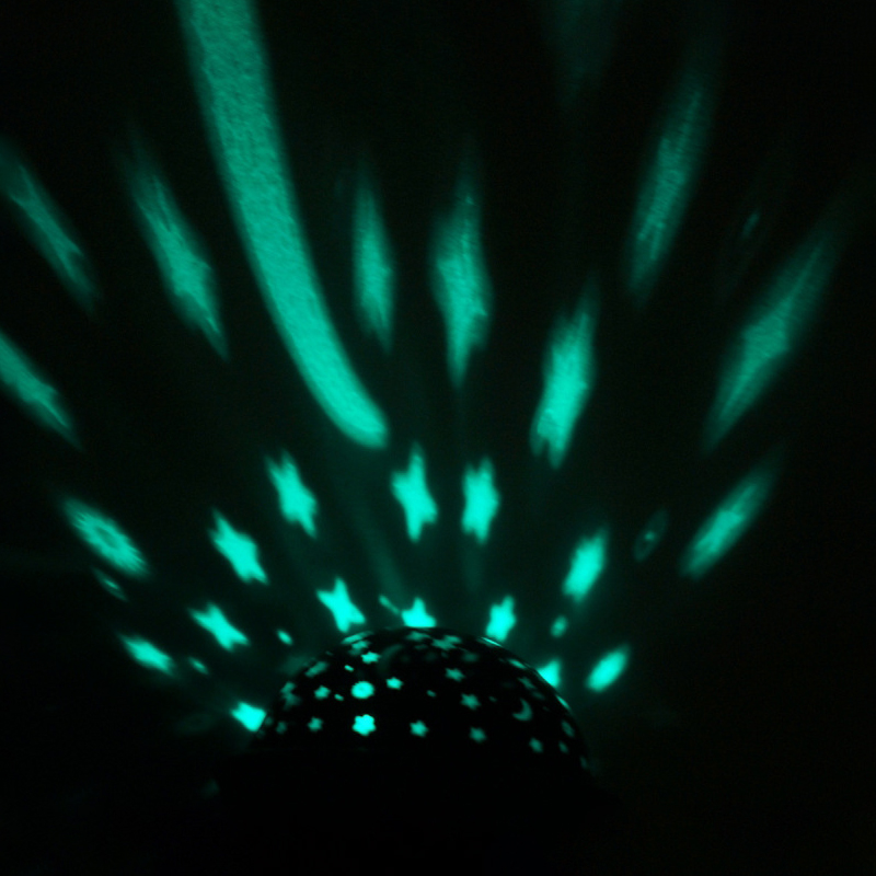 LED Small Starry Sky Atmosphere Night Light Projection RGB Disco Lamps Ball Small Portable USB Power Supply Remote Control Lighting Changes KTV Bar Home Entertainment