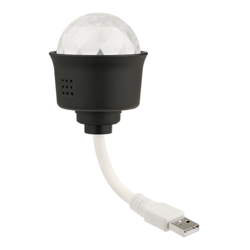 LED Disco Magic Lamps Ball Atmosphere Night Light Living Room Bar KTV Mini Portable Remote Control RGB Projection Light USB Interface Power Supply Gift