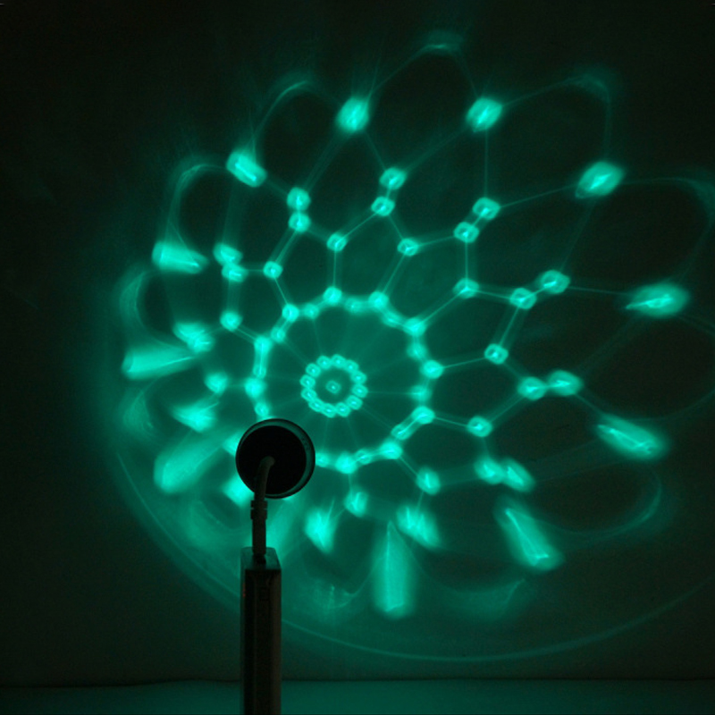 LED Disco Magic Lamps Ball Atmosphere Night Light Living Room Bar KTV Mini Portable Remote Control RGB Projection Light USB Interface Power Supply Gift