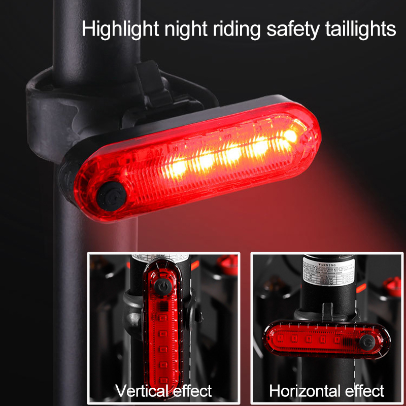 Bicycle light  Taillight Headlight Accessories  Cycling USB Charging Safety Warning Adjustable Stand Highlight LED Lamp Meet An EmergencyBeads Waterproof And Safe
