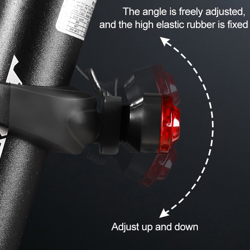Bicycle light  Taillight Headlight Accessories  Cycling USB Charging Safety Warning Adjustable Stand Highlight LED Lamp Meet An EmergencyBeads Waterproof And Safe