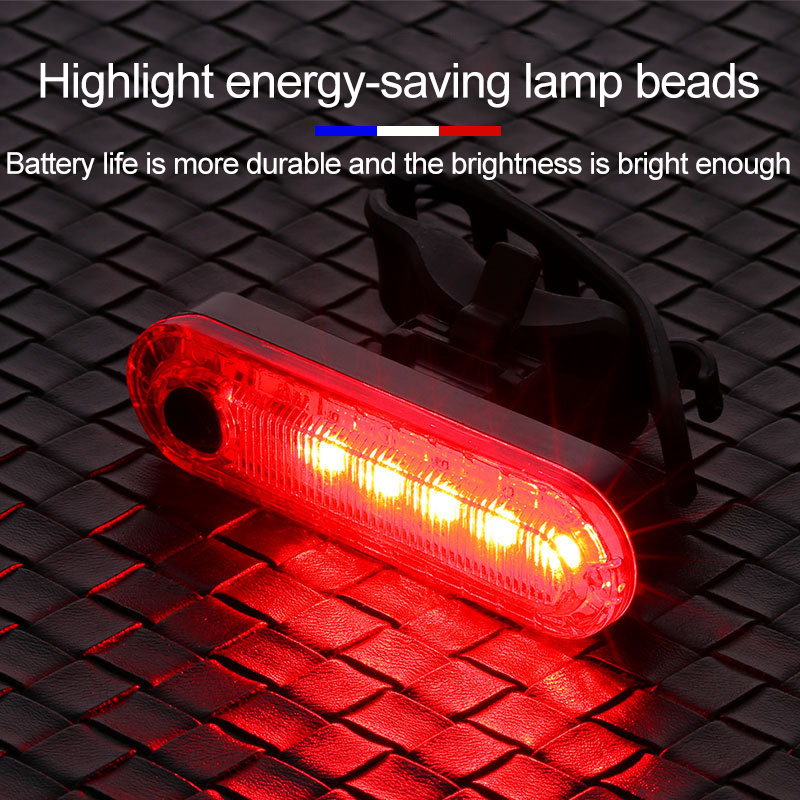 Bicycle light  Taillight Headlight Accessories  Cycling USB Charging Safety Warning Adjustable Stand Highlight LED Lamp Meet An EmergencyBeads Waterproof And Safe
