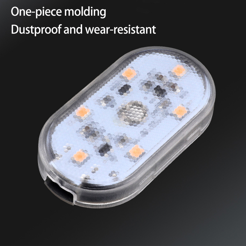 Touch Atmosphere Light Car White Lights Household wall Lamp USB Rechargeable Lighting Reading And Finding LED Light Small Magnetic Sticker Installation