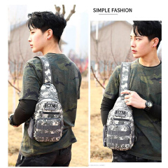 Outdoor Sports Shoulder Bag Casual Camouflage Men's Crossbody Bag Fashion Simple