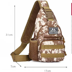 Outdoor Sports Shoulder Bag Casual Camouflage Men's Crossbody Bag Fashion Simple