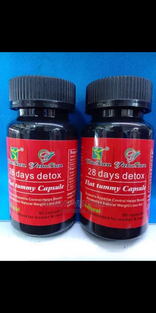 Wins Town 28 Days Detox, Flat Tummy Capsules.
