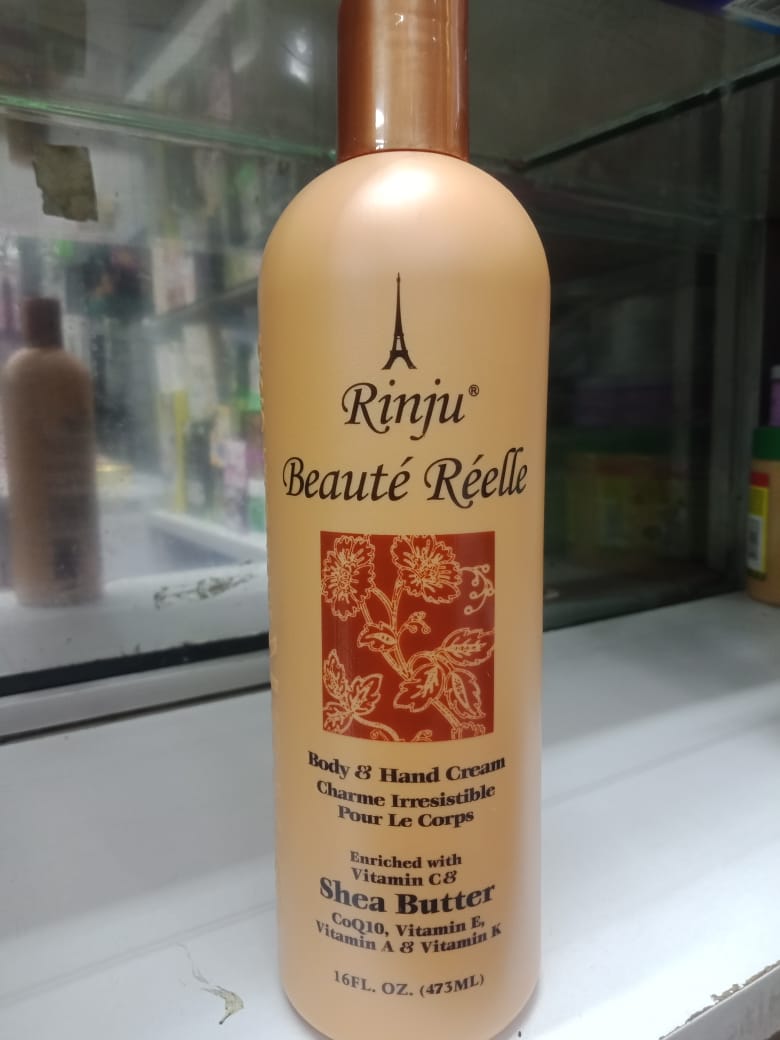 Rinju Beaute Reelle Hand And Body Lotion With Shea Butter 'EK'