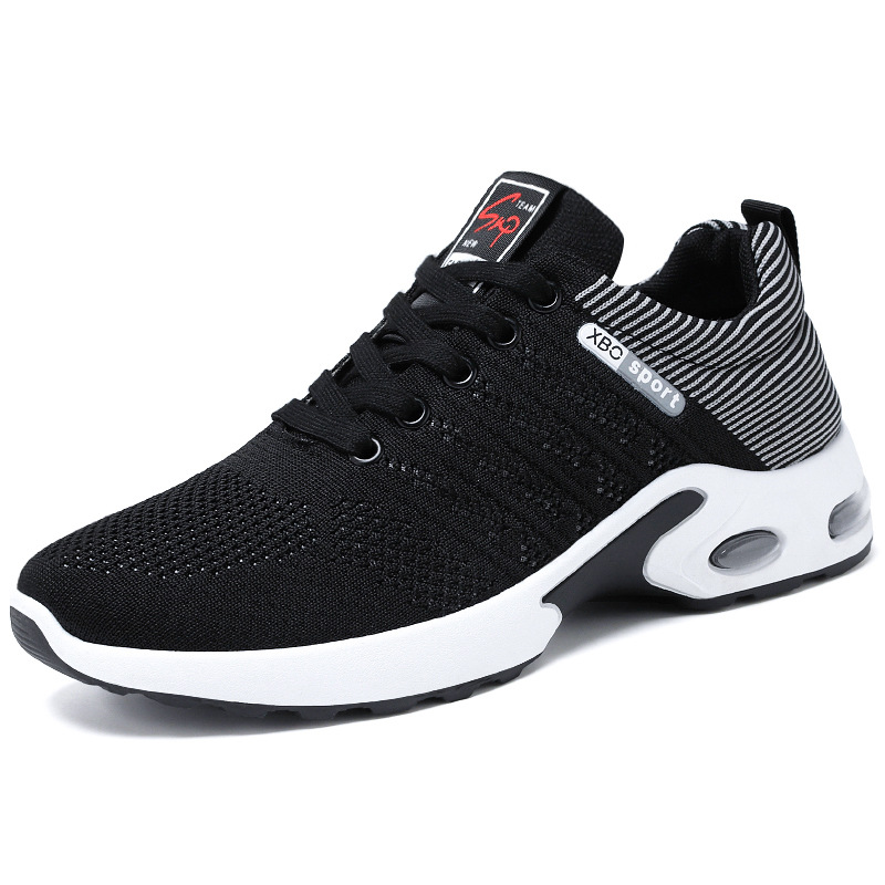 Men's Shoes Breathable Air Cushioned Athletic  Running Shoes Light Casual Sports Shoes For Men