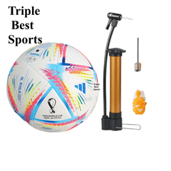 1 Set With Free Pump Size 5 PU Leather FIFA UEFA Champions League World Cup 2022 Adidas Soccer Football Ball With Net Needle gifts World Cup 2022 Adida Football