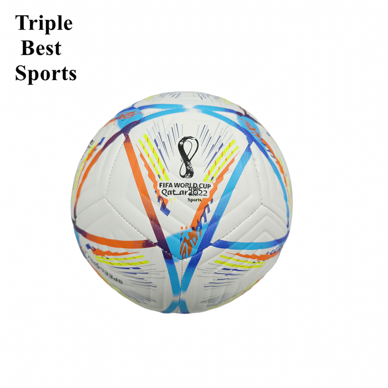 1 Set With Free Pump Gifts Machine Knitted Size 5 PU Leather FIFA UEFA Football Champions League World Cup 2022 Game Adidas Soccer Ball Pure Athletic Black Wholesale Football Ball