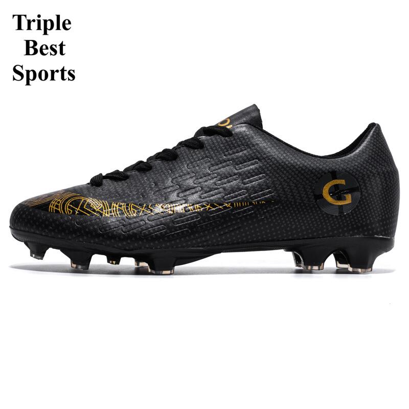 Men and Kids Teenagers Soccer Football Shoes Men Teenagers Professional Long Fashion Comfortable Adult Boots Non slip Light Sport Shoes Outdoor Footwear Sneakers Football Soccer Shoes