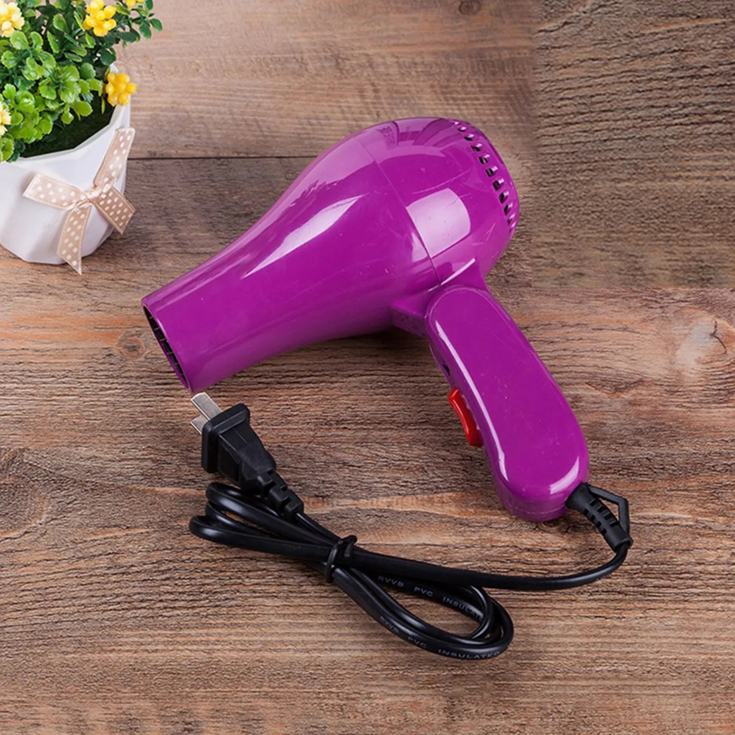 Folding Hair Dryer Compact Blow Dryer Portable Professional Hair Dryer 850W Hair Dryer Lightweight for Men and Women Travel