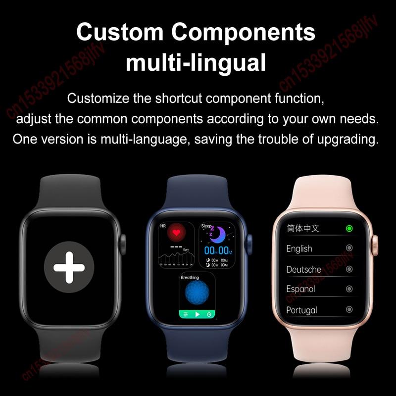 SmartWatch I8 Pro Max Series 8 Phone Call Custom Watch Face Sport Waterproof Women Man Wireless Charging Smart Watch