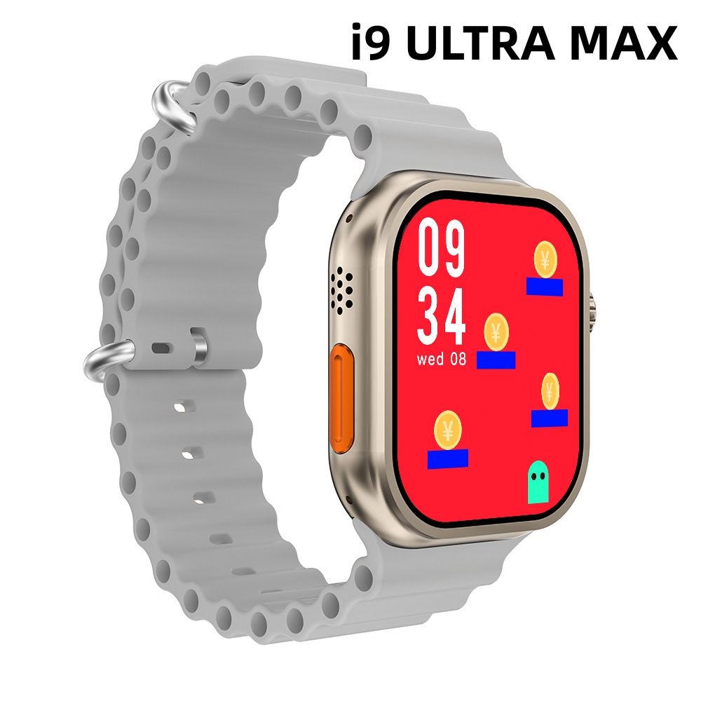 i9 Ultra Max Smart Watch 2.19 inch Touch Screen Game Blood Pressure Oxygen Bluetooth Call Men Women Smartwatches VS i8 Pro Max