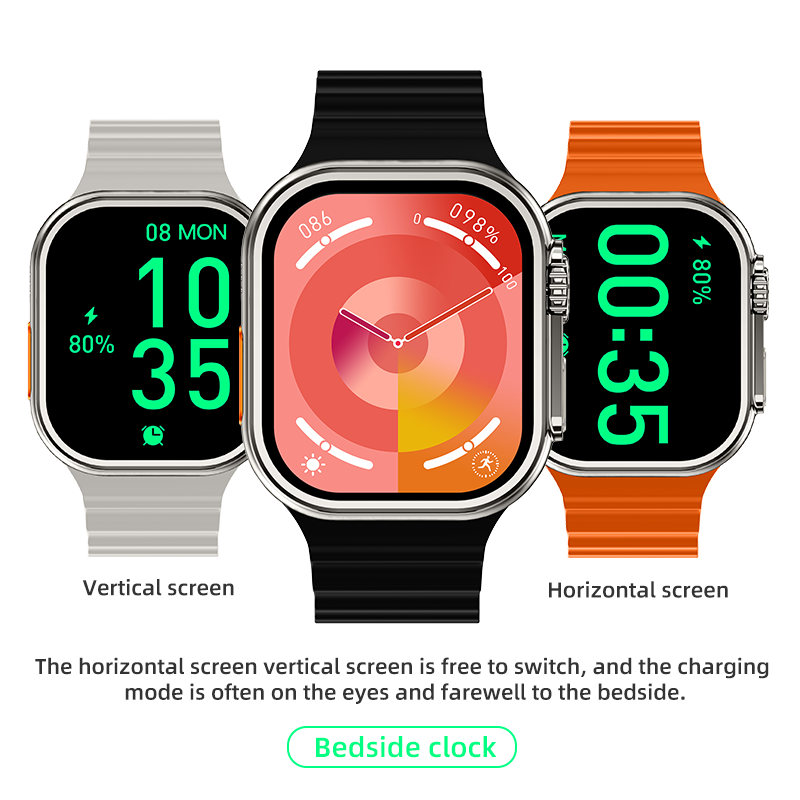 HW ULTRA 2 Smart Watch ChatGPT NFC 2.10" Amoled Screen Blood Sugar Pressure Oxygen Bluetooth Call Men Women Smartwatch VS T900 Ultra