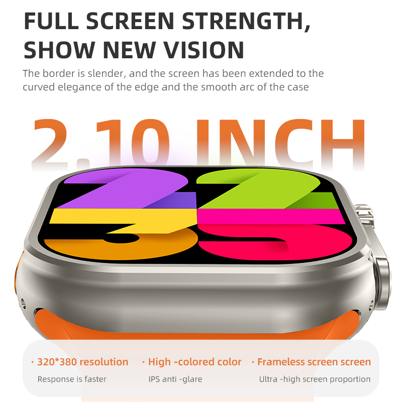 HW ULTRA 2 Smart Watch ChatGPT NFC 2.10" Amoled Screen Blood Sugar Pressure Oxygen Bluetooth Call Men Women Smartwatch VS T900 Ultra