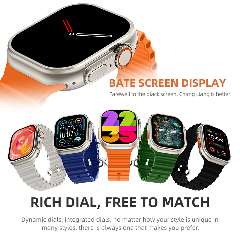 HW ULTRA 2 Smart Watch ChatGPT NFC 2.10" Amoled Screen Blood Sugar Pressure Oxygen Bluetooth Call Men Women Smartwatch VS T900 Ultra