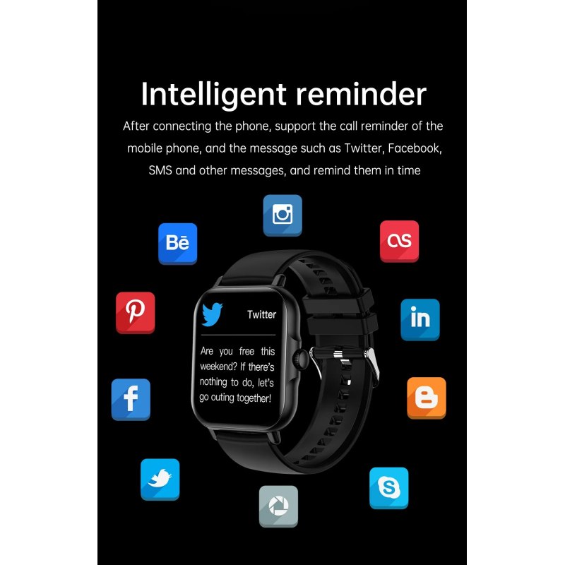 H15 Smart Watch GT50 Men Women Bluetooth Call Heart Rate Blood Oxygen Voice Assistant Sports Smartwatch