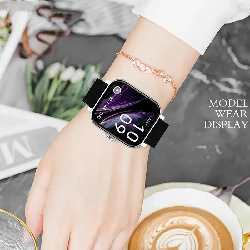 H15 Smart Watch GT50 Men Women Bluetooth Call Heart Rate Blood Oxygen Voice Assistant Sports Smartwatch